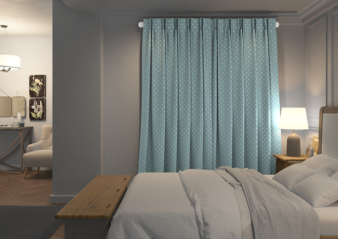 Full Stop, Marine - Made to Measure Curtains - Image 7